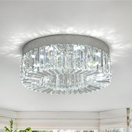 Luxury Crystal Ceiling Lamp Living Room Modern Chandeliers Decoration Led Ceiling Lights Lighting Fixture Diameter 40 50cm