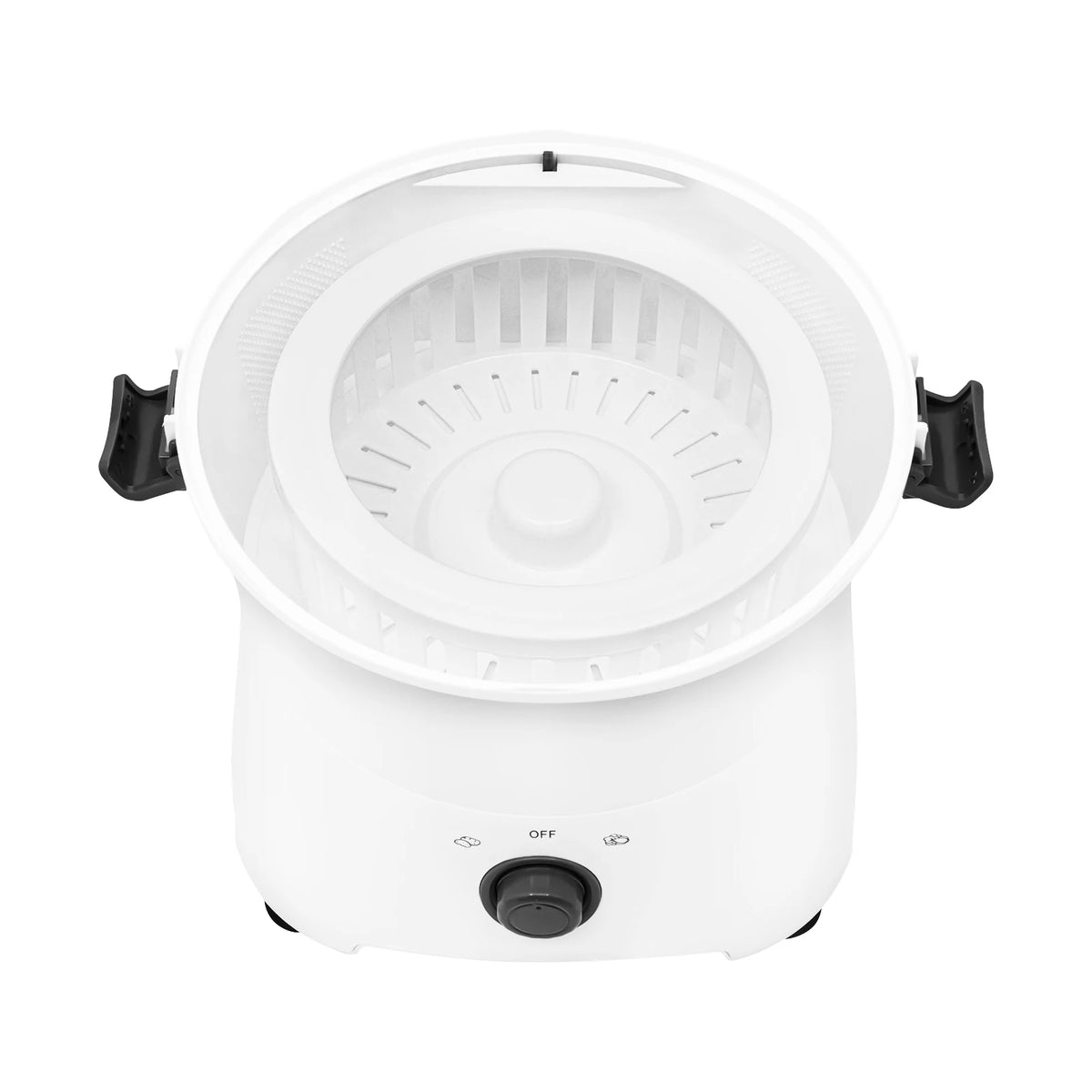 Electric Potato Peeler One‑button Automatic Spinner Peeler 85W Pure Copper Motor Multi‑Function for Home Kitchen Restaurant Use